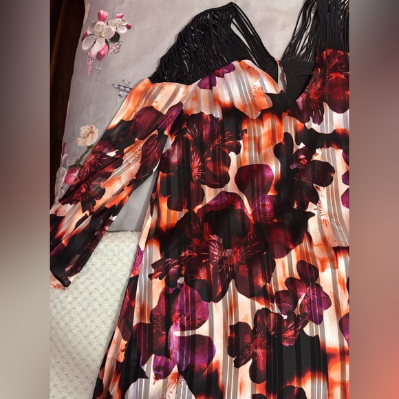 Guess mini dress long sleeve floral - Picture 4 of 9